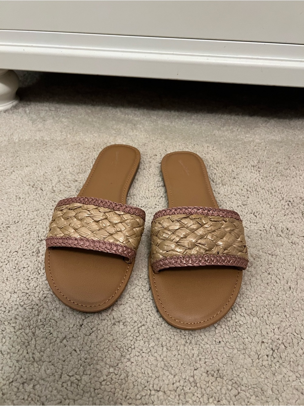 Woven Slide Sandals